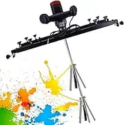 IBC Agitator, 110V Stand Paint Mixer, Paint Stirring Machine, 3280W Electric Tank Mixer Machine for Viscous Liquid Ink Dye Chemicals, Folding Propeller, with Support Hanger