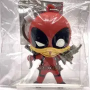 Deadpool the Duck 3D Foam Figural Keychain Charm Mini Figure Marvel Series 3 F/S