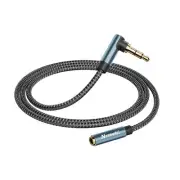 3.5mm Headphone Extension Cable 3FT,Right Angle Male to Female 3ft/1M
