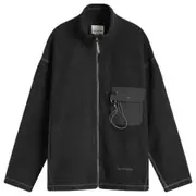 and wander Re Wool Jacquard Fleece Jacket
