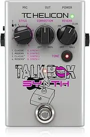 TC Helicon TALKBOX SYNTH Studio-Quality Stompbox for Guitar Talkbox Effects and Vocal Tone Polishing