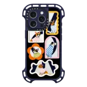 iPhone 16 Pro Ultra Bounce Case MagSafe Compatible Checkered Mutts & Mirrors