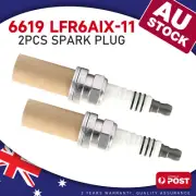 2pcs IRIDIUM IX Spark Plug LFR6AIX-11 MODIGT For Subaru Toyota Volvo Lexus BMW
