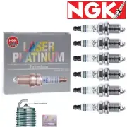 6 Pcs Spark Plugs NGK Laser Platinum 2009-2012 Audi Q5 3.2L V6 Kit Set Tune (for: Audi)