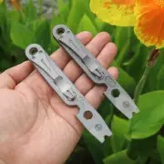 New Titanium Pry Bar Crowbar Bottle Opener Portable Pocket Outdoor Multi Tools