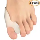 Chiroplax Bunion Relief Cushion Pad Big Toe Corrector Separator Gel Spacer:4 Pcs