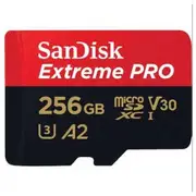 SanDisk Extreme PRO 256GB Micro SDXC Card 200Mbs