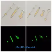 Luminous orange GMT Watch Hands for DG 2813/3804,Miyota 8215 8205 Movement P929