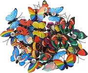 Ciieeo 30pcs Decorative Push Pin Set Safety Thumbtacks Butterfly Shape Versatile for School Office and Home