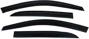 Window Visor Wind Side Window Deflectors for Honda Accord Sedan 2003-2007 Black Weather Shield Window Visor Sun Rain Guards Sunz
