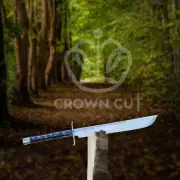 Handmade Carbon Steel Viking Outdoor Hunting,Tactical Forest,Survival Machete