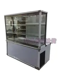 在飛比找Yahoo!奇摩拍賣優惠-《利通餐飲設備》6尺黑白切 海產櫥 海產展示櫃 展示冰箱 滷