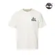 Timberland 中性復古白徽章圖案短袖T恤|A6EC9CM9