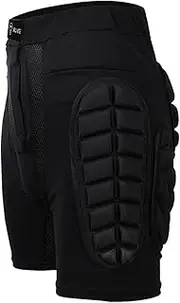 Hip Protector - Protective Padded Shorts For Snowboard, Shorts Snowboard Protective Gear | Comfortable And Breathable Hip And Tailbone Protector Crash Pants For Snowboard, Ski, Ice Skating, Skateboard
