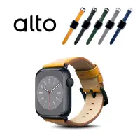 在飛比找蝦皮商城優惠-Alto Apple Watch 皮革錶帶 42/44/45