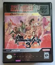 Romancing Saga 3 CASE ONLY Super Nintendo SNES Box BEST QUALITY AVAILABLE