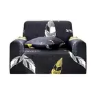 NNEAGS 1-Seater Feather Print Sofa Cover Couch Protector High Stretch Lounge Sli
