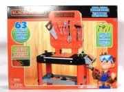 Jakks Pacific Black & Decker Junior Builder Workbench 63 Tools & Accessories