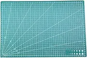 PVC Cutting Board Self Healing Rotary Mat -Sided Cutting Mat Carving Craft Hobby Tool Green A3