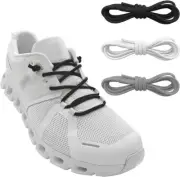 3 Pairs Elastic Shoe Laces Replacement Laces for on Cloud,Stretch round [NEW]