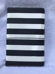 NEW Black & White Stripped Heidi Swapp Travelers Notebook with 2 Journals