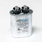 Supco Capacitor Oval Run 6 uf mfd 370/440 Volts for HVAC Motors