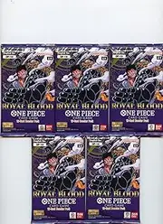 OP10 Booster Packs Royal Blood Factory Sealed for One Piece TCG English (5 Packs)