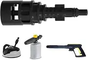 Power Washer Hose Adapter, Garden Hose to Pressure Washer Adapter, Quick Connect Replacement Parts Spray Accessories for Lawn Patio Car