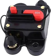 DC12V Circuit Breaker Car Marine Boat Bike Stereo Audio Reset Fuse 80‑300A (80A)