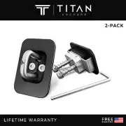 Ultra Premium Retractable Tie Down Truck Anchors for 2014-2025 Chevy Silverado