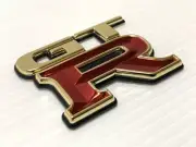 NEW GTR Gold Emblem Badge for Nissan Skyline R32 R33 R34 R35 GT-R