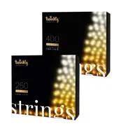 Twinkly LED String Light_Generation II_AU Plug Black Wire AWW - 250/400