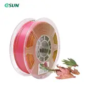 eSun PLA Triple Colour: Gold-Red-Green -Silk PLA 3D Print Filament 1.75mm 1kg