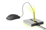 Xtrfy B1 Mouse Bungee with LED and USB Hub Black