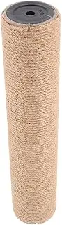 Durable Cat Scratching Post Replacement Natural Jute Pole for Indoor Cats Reusable Scratch Accessory for Climbing Frames and Cat Play Areas