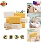 Goat's Milk & Manuka Honey Soap Bars - 8 Luxury Bars for Gentle Skin Nourishment