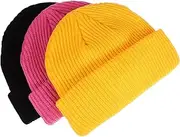 [Ipetboom] Warmest Hats 3 Pack Knitted Beanies for Outdoor Activities Season Comfort