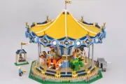 NEW DIY Carousel 10257 pcs 2670 Building Blocks Set Toy Amusement Park
