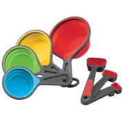Collapsible Measuring Cups and Spoon Set by Chef's Pride