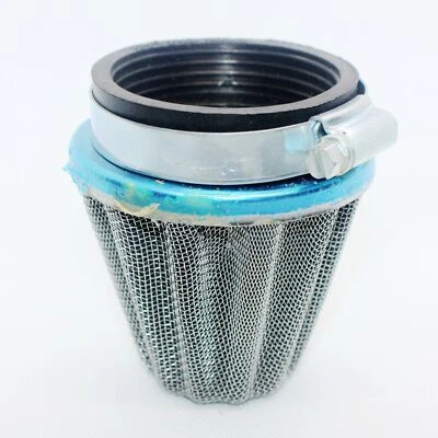 54mm Steel Chrome Pod Air Filter Cleaner PIT Trail Quad Dirt Bike ATV Dune Buggy