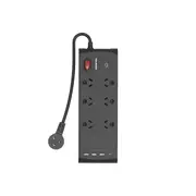 Monster 6 Port Surge With Usb C And Usb A Ports