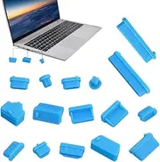 USB C Plug Cover - USB C Dust Plug,PC Interface Stopper | 16PCS Dust Plugs Covers, Soft Silicone Computer Port Anti Dust Plugs, Dust Covers Stoppers For Computer PC Laptop, RJ45 USB Audio Type C Plugs