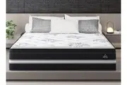 34cm Mattress STARRY EUCALYPT Euro top Double 7 Zone Bedding
