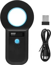 Nutriess Microchip Reader 134.2Khz 125Khz Rechargeable Portable Handheld Bluetooth Scanner for RFID Pet Identification