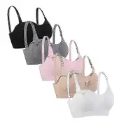 Nursing Bra 5pack Wireless Deep Maternity Nursing Bra Bralette Sleeping Breastfeeding With Extra Ext M