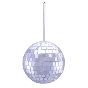 10cm單入 disco球鏡面球反光球裝飾婚慶會場佈置 100mm玻璃球鏡球