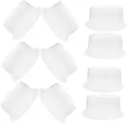10pcs Hat Support Hat Reshaper Cap Organizer Cap Display Holder Plastic Transparent