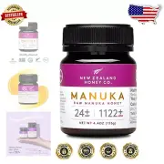 Raw Manuka Honey UMF 24+ | MGO 1122+ Pure Superfood | 4.4oz (125g)