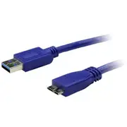 Dynamix C-U3MICB-2 USB-A 3.0 to USB Micro B Cable - 2m - Blue [C-U3MICB-2]
