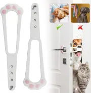Adjustable Cat Door Holder Latch, Stronger Flex Door Stopper Alternative Install